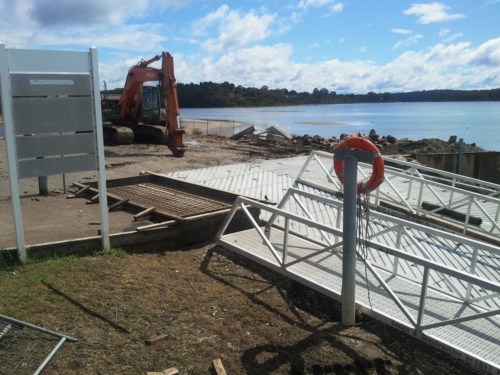 Upgrade at Lake Tyers Beach #2 ramp
