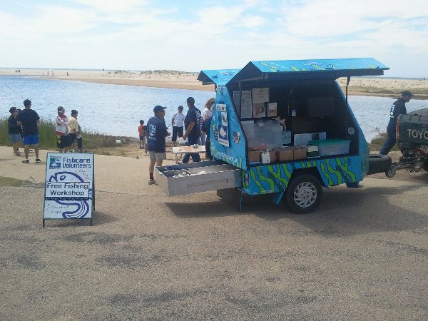 Fishcare at Lake Tyers Beach