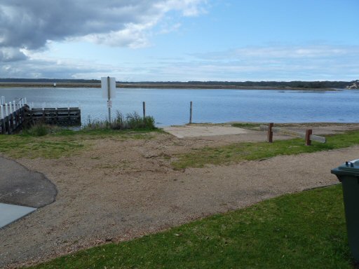 Original Boat Ramp at nos 2 Lake Tyers Beach