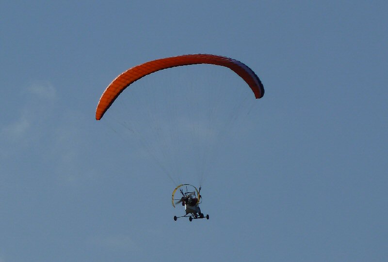 Powered para Wings at Lake Tyers Beach