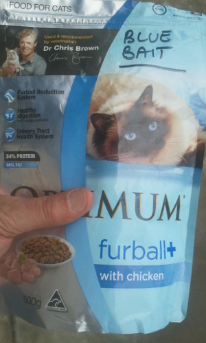 Cat Food Bags for Bait Storage