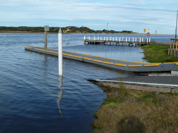 Lake Tyers Beach #2 Boat Ramp and Jetty