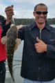 Flathead caught in Fern Bay, Lake Tyers