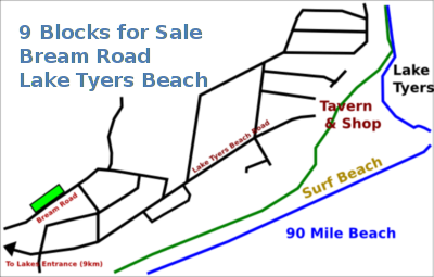 Land for sale at Whelans, Lake Tyers Beach, 3909